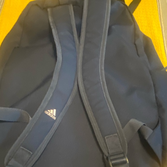 Adidas Dark Blue Men's Backpack with Bold Logo - Picture 4 of 4